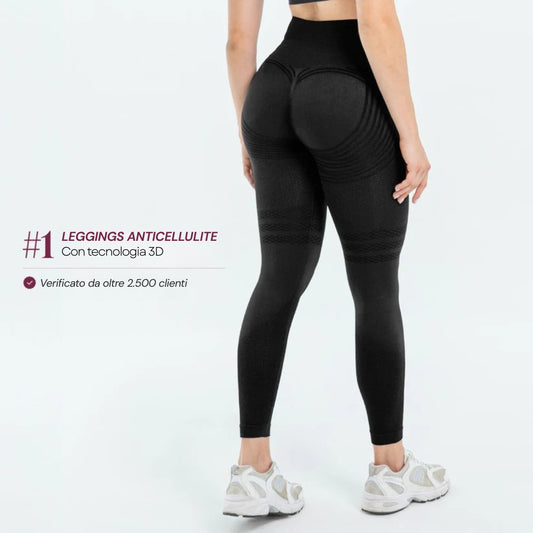 Leggings Compressivi 3D Anticellulite